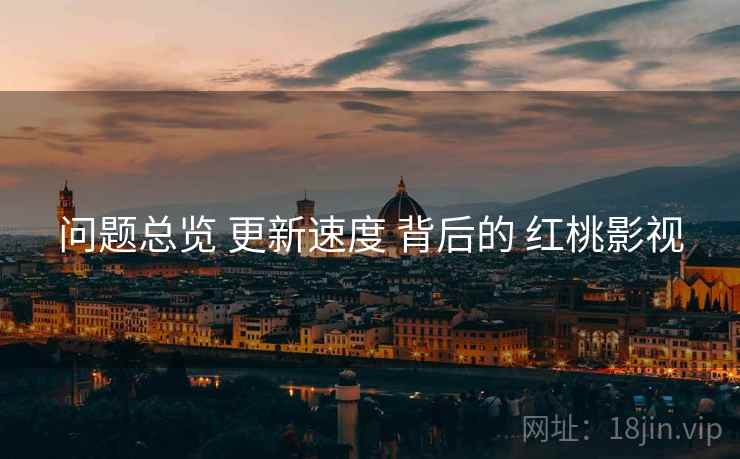 问题总览 更新速度 背后的 红桃影视