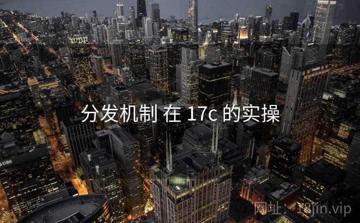 分发机制 在 17c 的实操